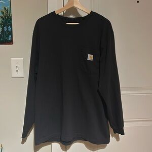 Carhartt Men’s Long Sleeve T-Shirt - Black